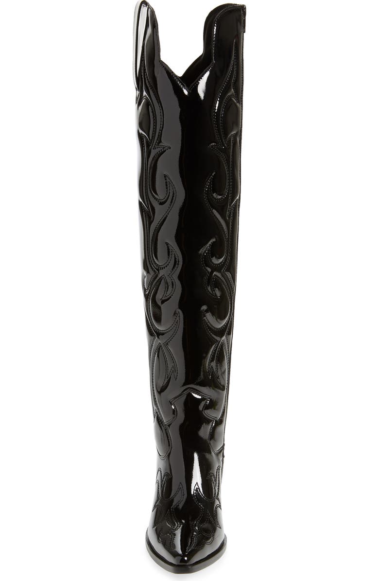 Jeffrey Campbell Amigos Over the Knee Western Boot, Alternate, color,