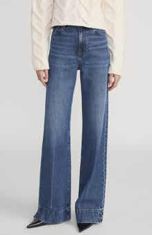 The Slice High Waist Flare Jeans