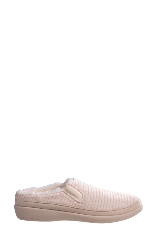 Revitalign Apres Faux Fur Lined Slipper In Neutral