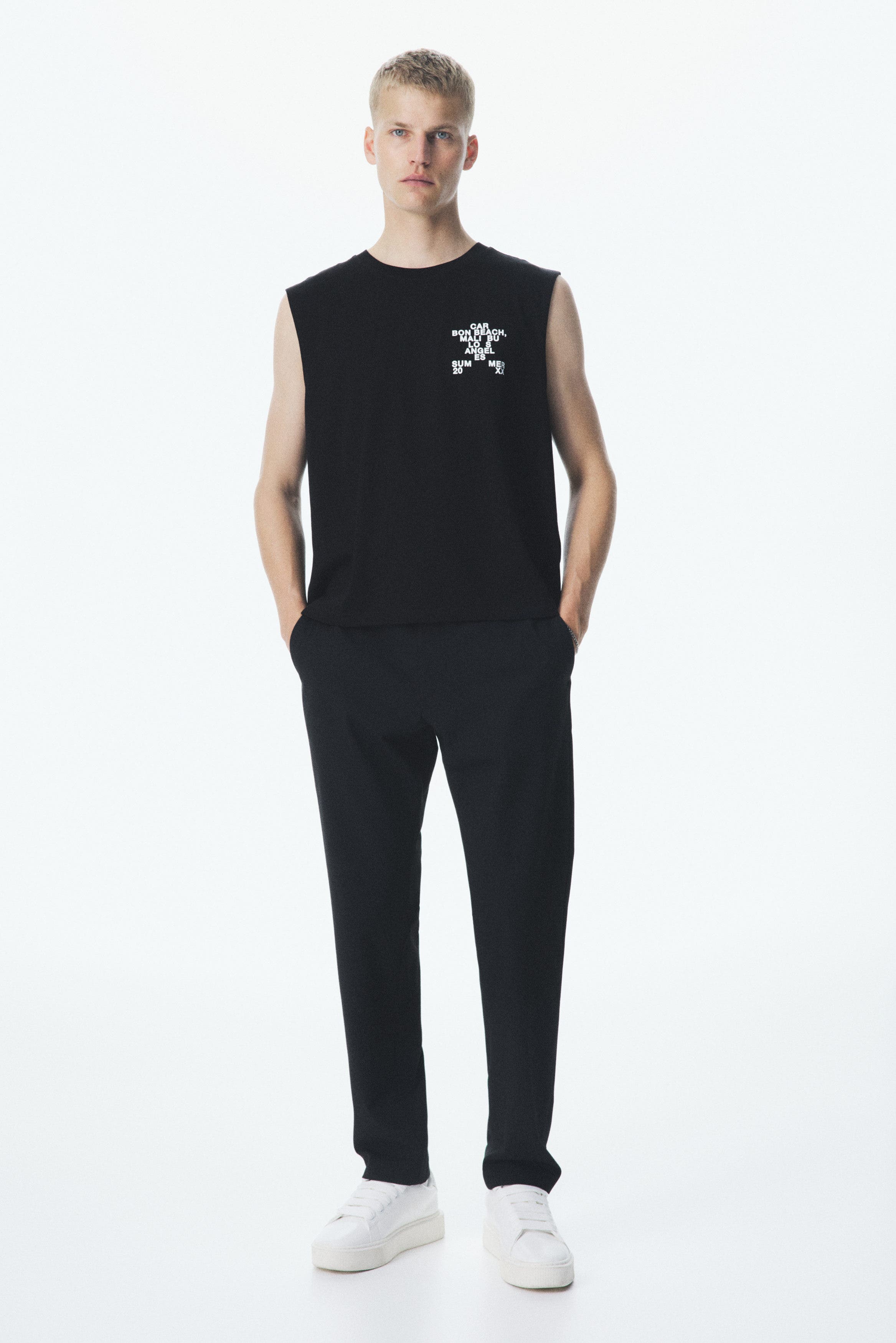 Slim Fit Trousers - image 2