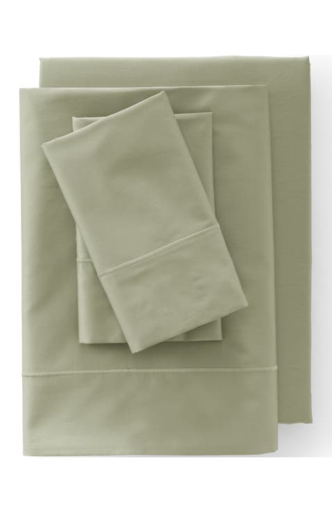 400 Thread Count Premium Supima Cotton No Iron Sateen Bed Sheet Set