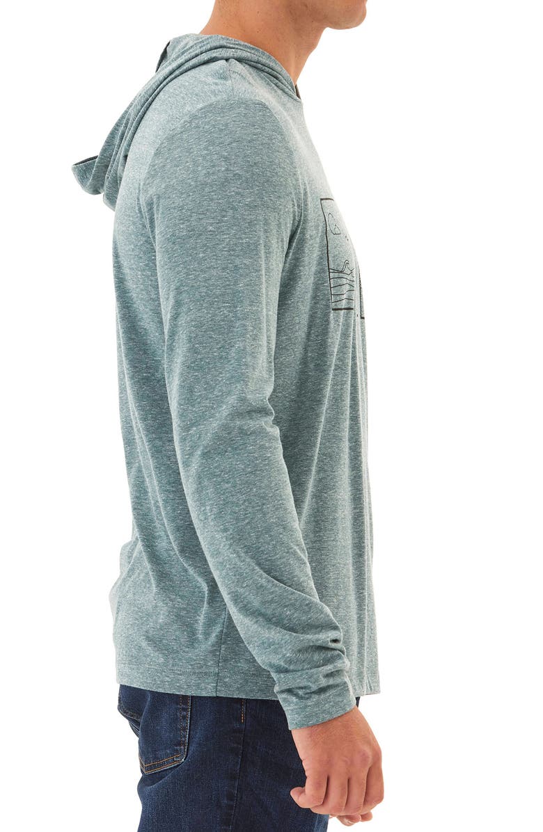 Threads 4 Thought Outdoor Days Hooded Long Sleeve Graphic T-Shirt, Alternate, color, 