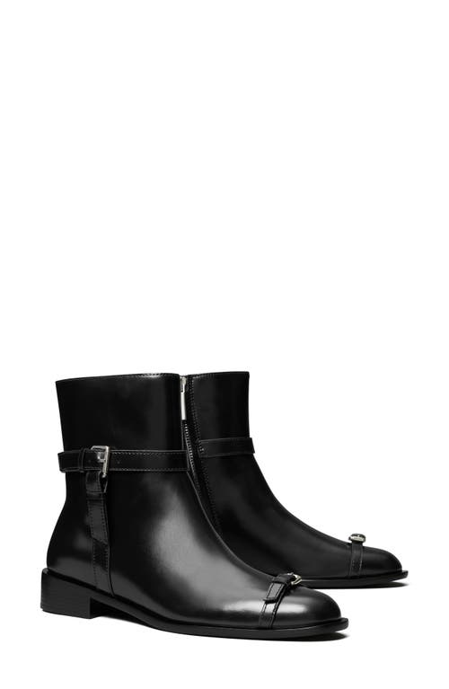 Tory Burch Runway Buckle Boot In Perfect Black