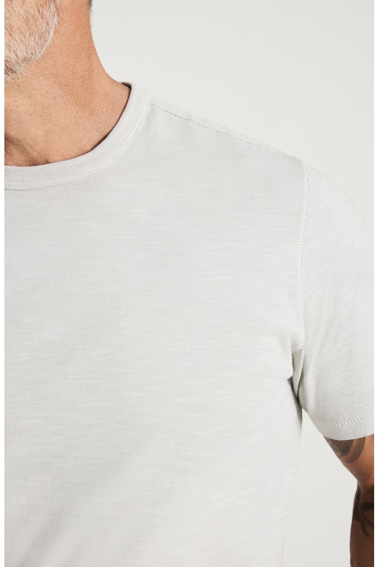 Slub Cotton Crewneck T-Shirt, Alternate, color, GLACIER GRAY