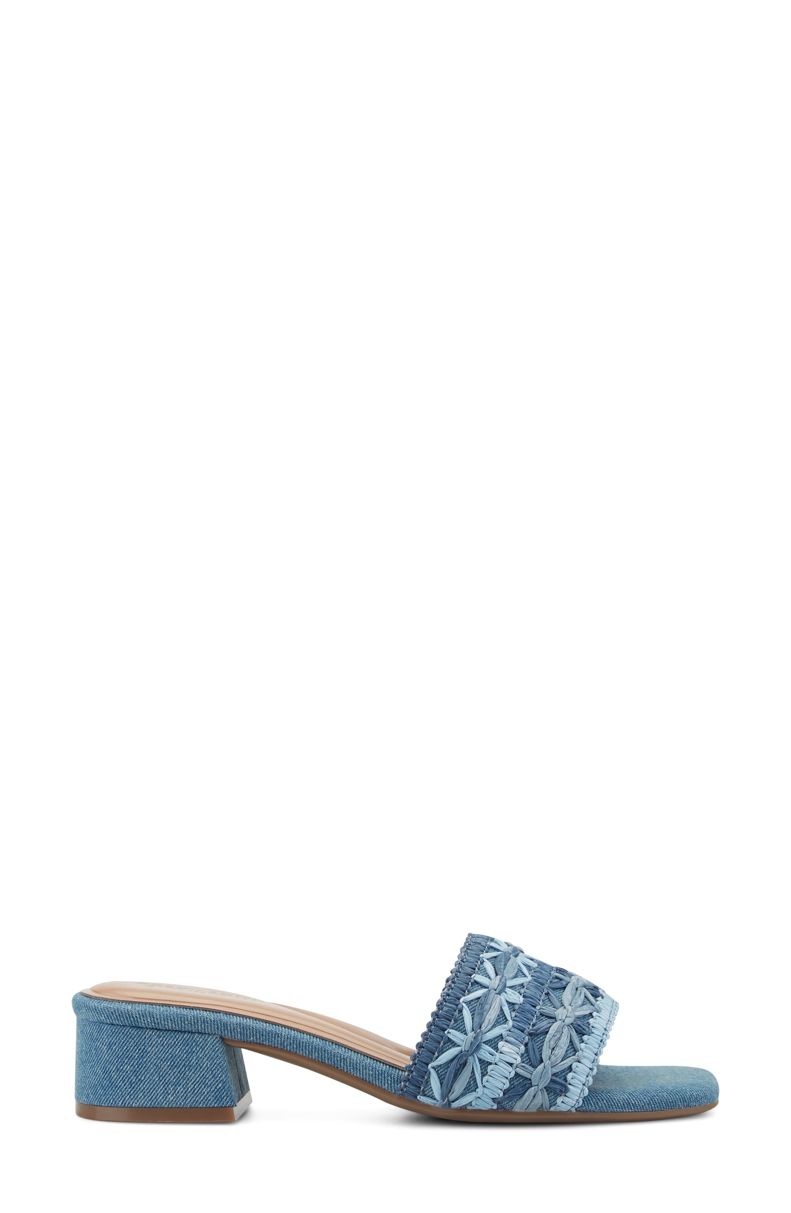 Rosario Slide Sandal, Alternate, color, MEDIUM BLUE