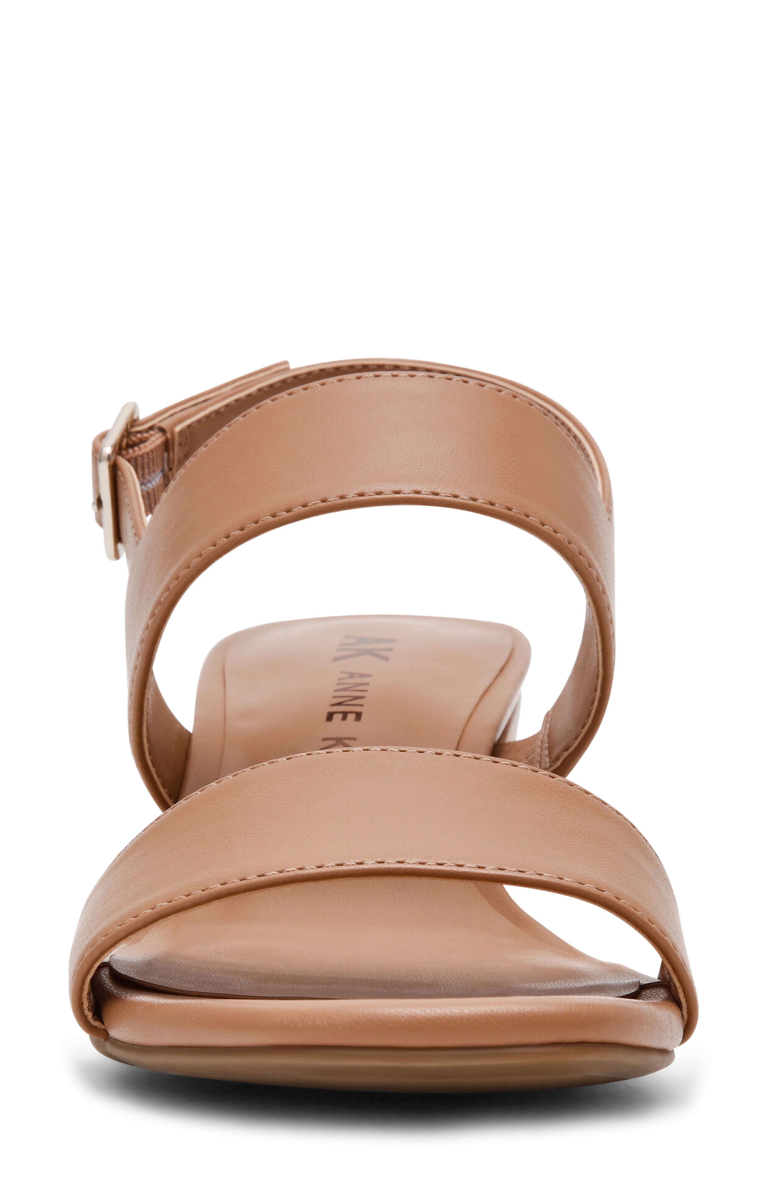 Macaron Block Heel Sandal, Alternate, color, COFFEE