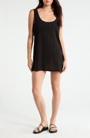 Sanctuary Side Tie A-Line Cover-Up Dress
