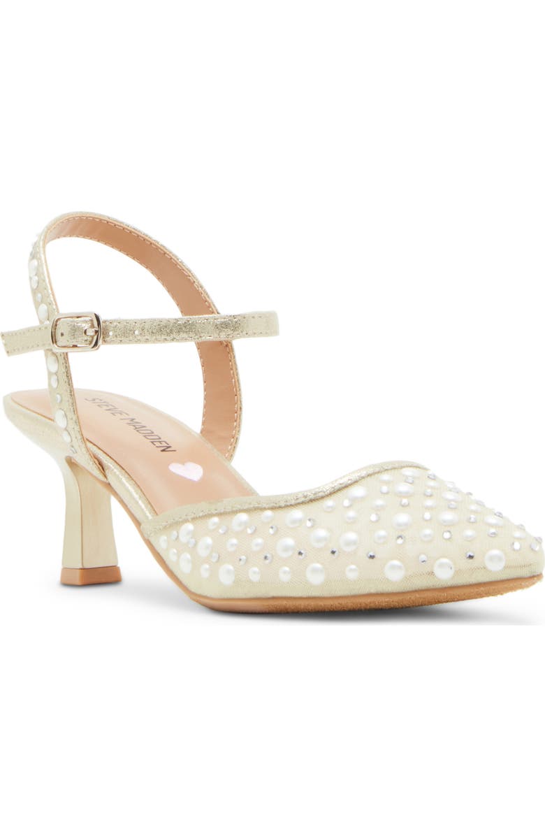 Steve Madden Jfinlee Ankle Strap Pointed Toe Pump, Main, color,