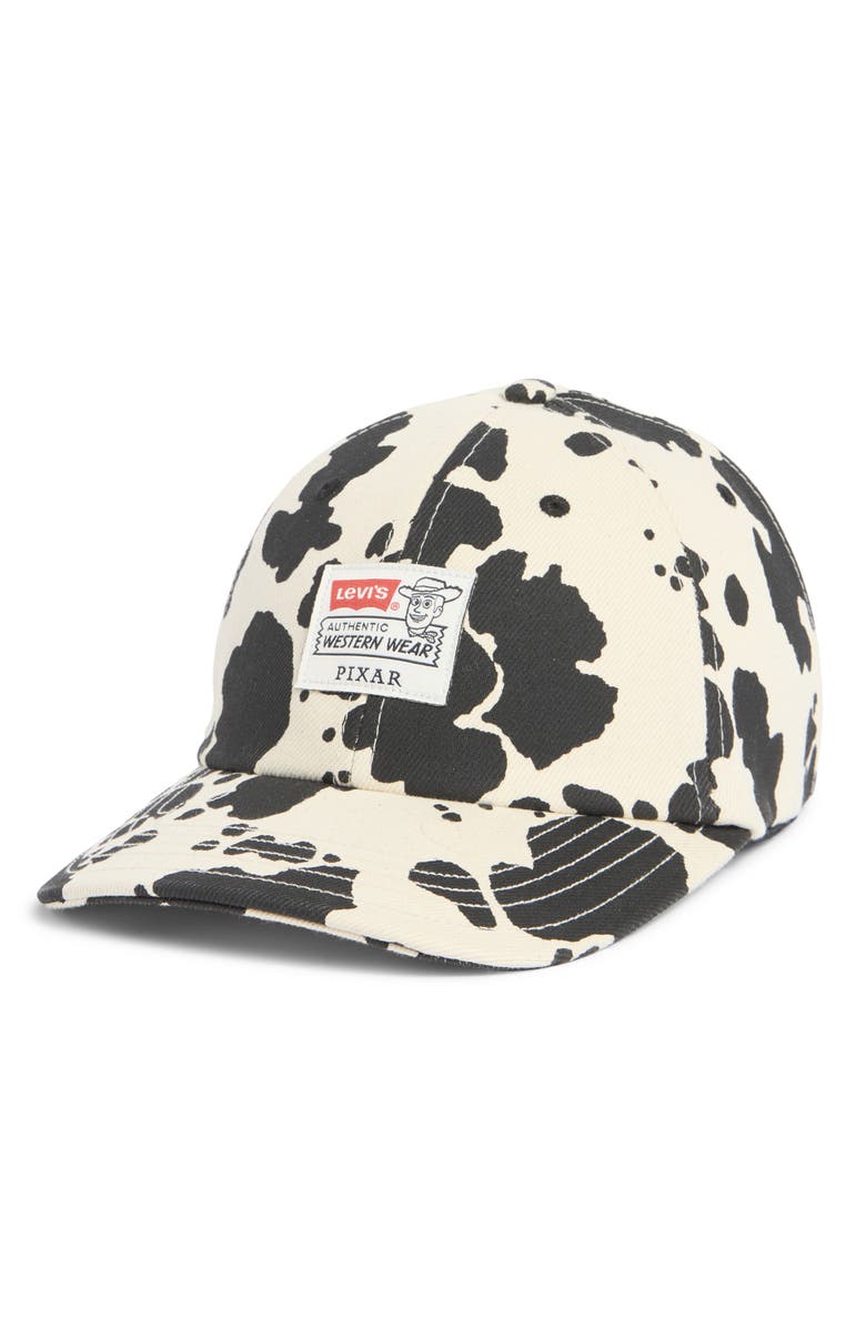 Levi's<sup>®</sup> x Toy Story Cow Print Baseball Cap, Main, color, 