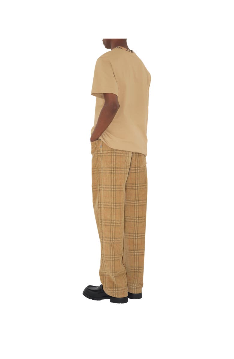 Burberry Check Corduroy Trousers, Alternate, color,