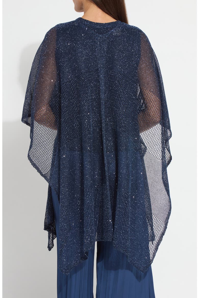 Riva Mesh Sequin Shrug, Alternate, color, CAPRI BLUE SEQUINS