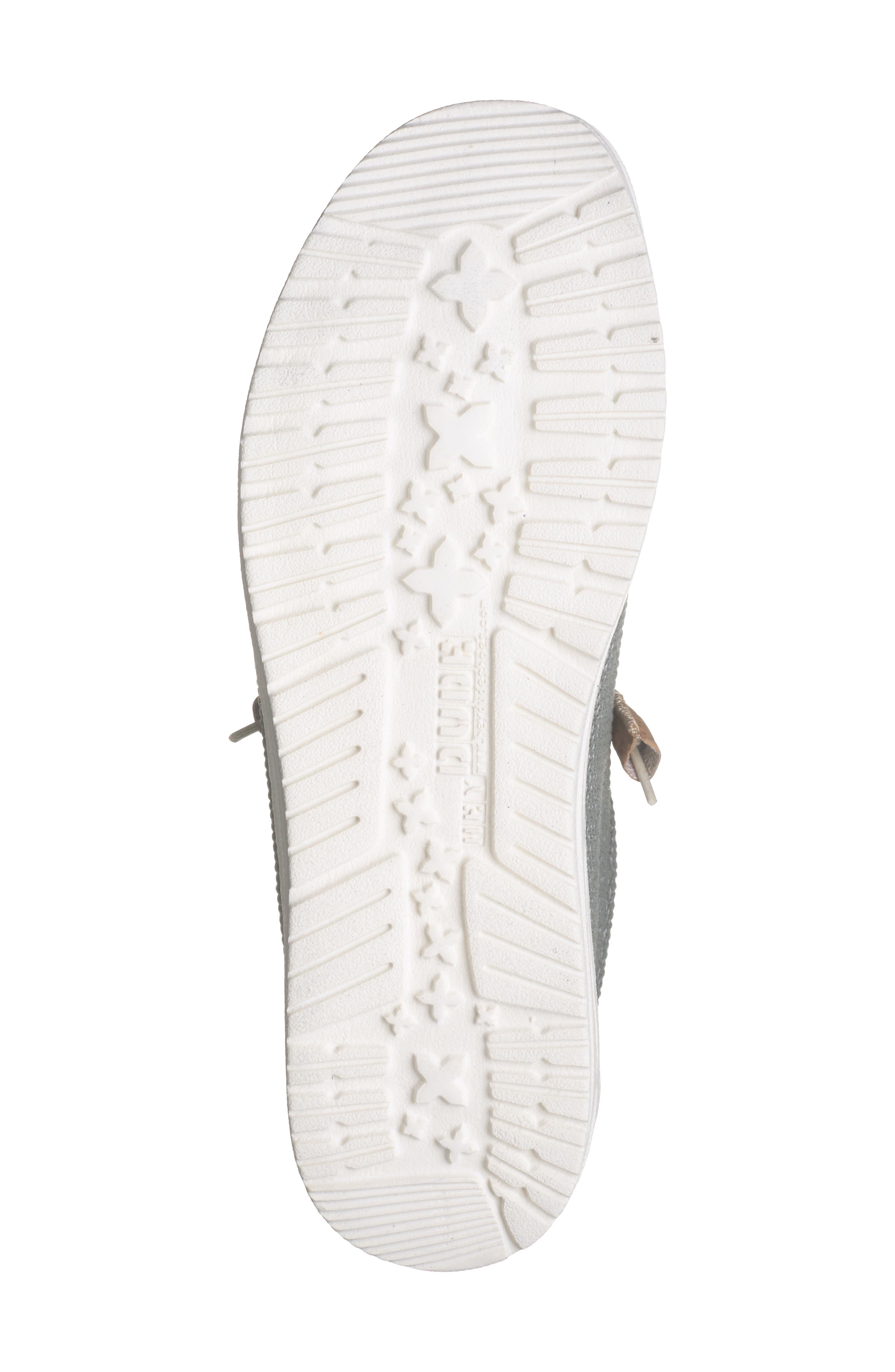 Hey Dude Wally Moc Toe Slip-On Shoe, Alternate, color, Sage