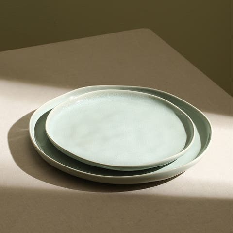 Mirella Stoneware 4-Piece Dinner Plate Set