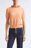 Ulla Johnson Jude Embellished Wool Sweater