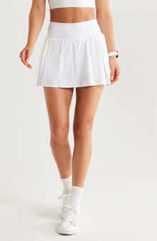 Zella Sunburst High Waist Pleated Tennis Skort