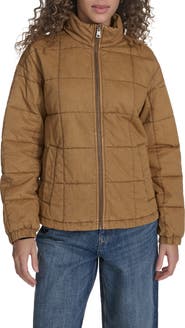 Levi's Box Quilted Water Resistant Cotton Jacket