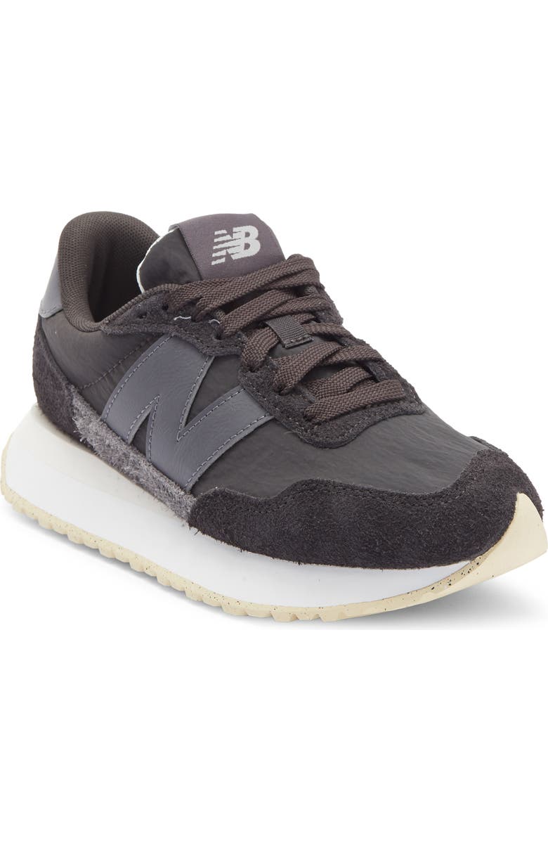 New Balance 237 Sneaker, Main, color, Castlerock/ Black Cement