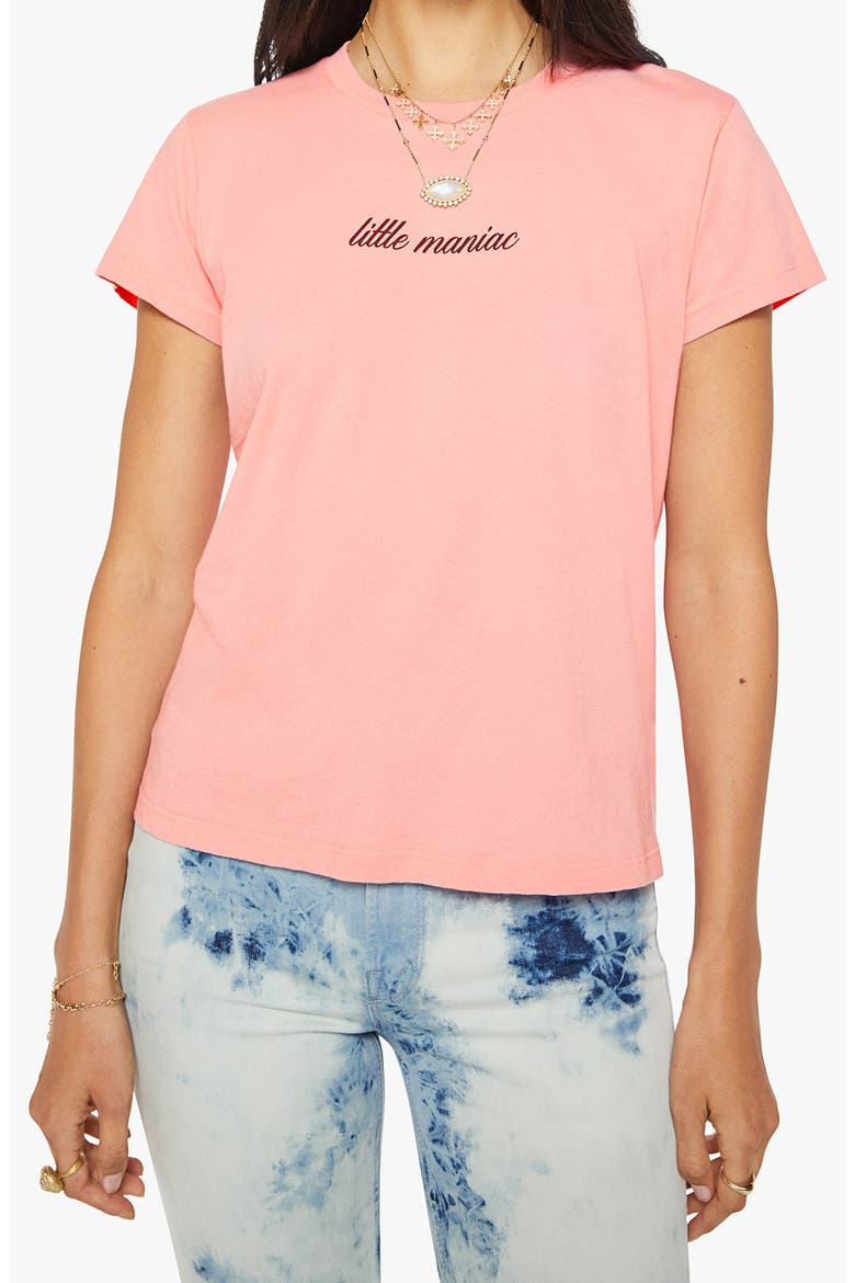 The Boxy Goodie Goodie Supima® Cotton Tee, Main, color, LITTLE MANIAC