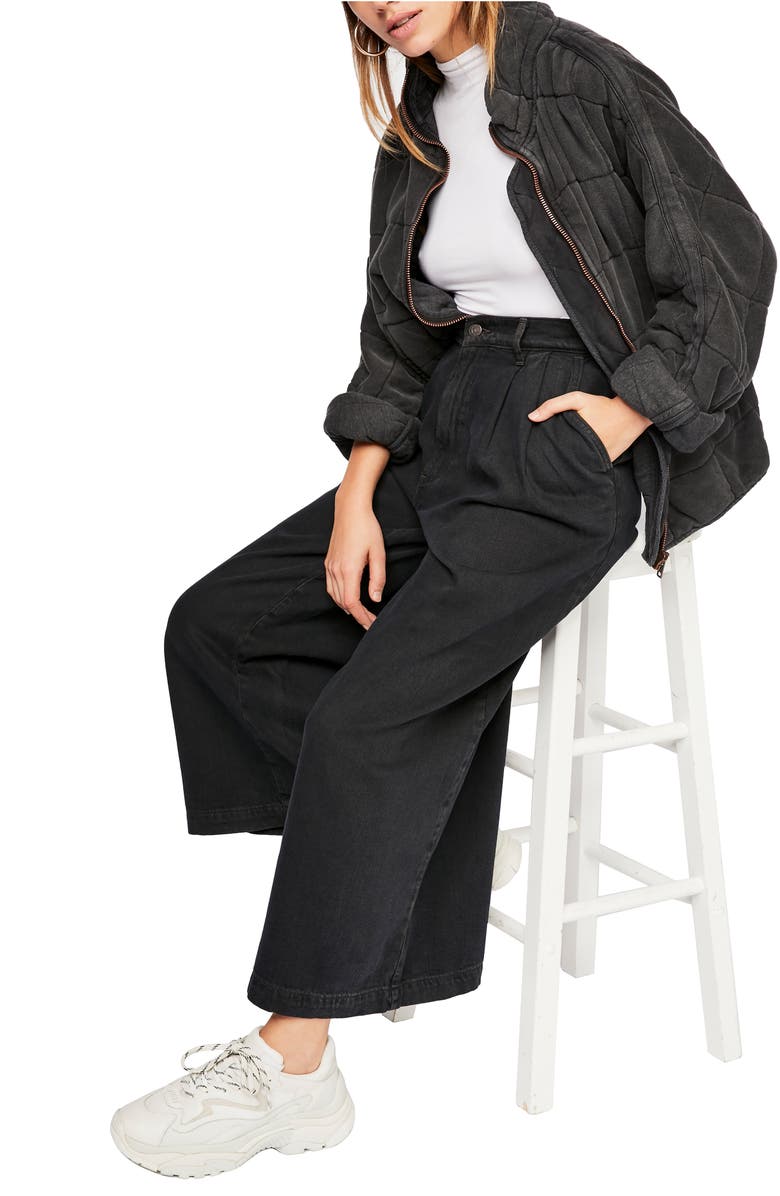 Free People We the Free Dolman Sleeve Quilted Jacket, Alternate, color,