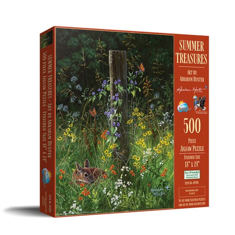 Summer Treasures 500 piece Jigsaw Puzzle for Adults