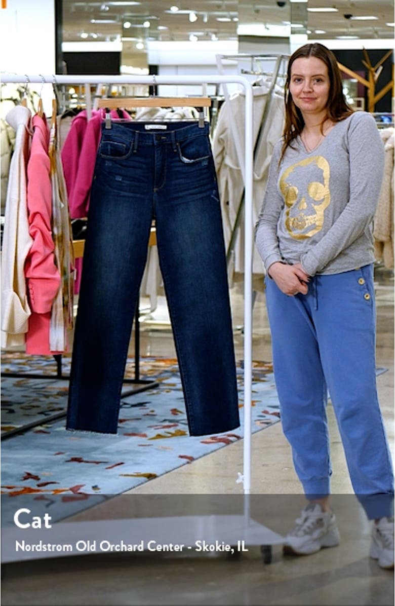 James High Waist Wide Leg Jeans, sales video thumbnail
