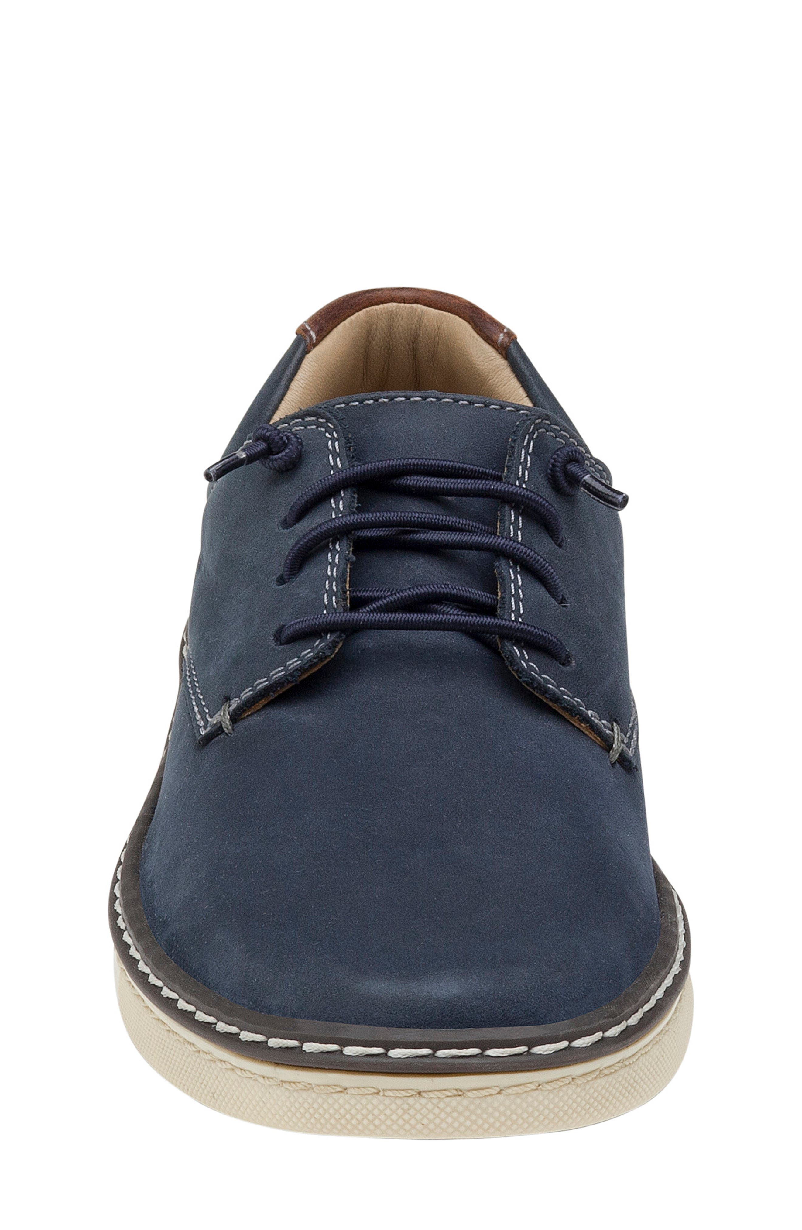 Kids' McGuffey Plain Toe Derby, Alternate, color, NAVY OILED