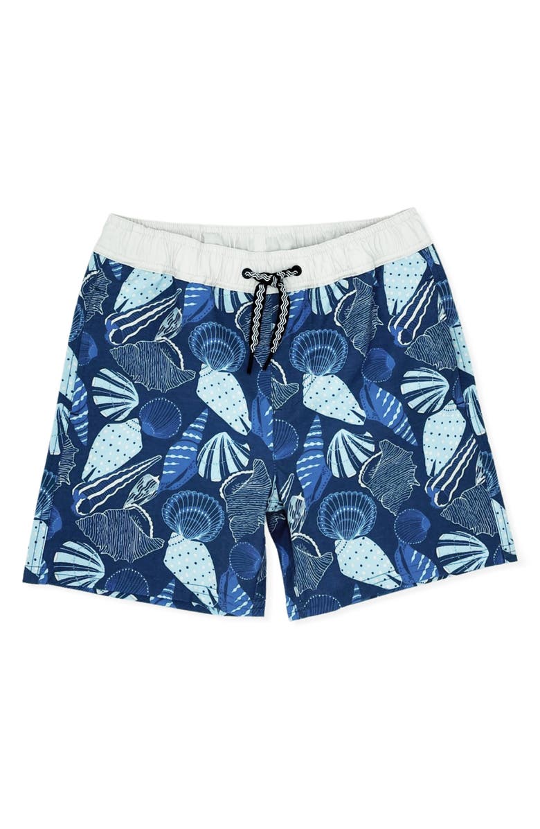 Feather 4 Arrow Beachcomber Swim Trunks, Main, color, 