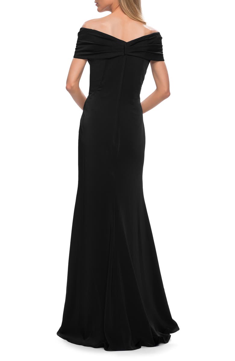 La Femme Off the Shoulder Gown, Alternate, color, 