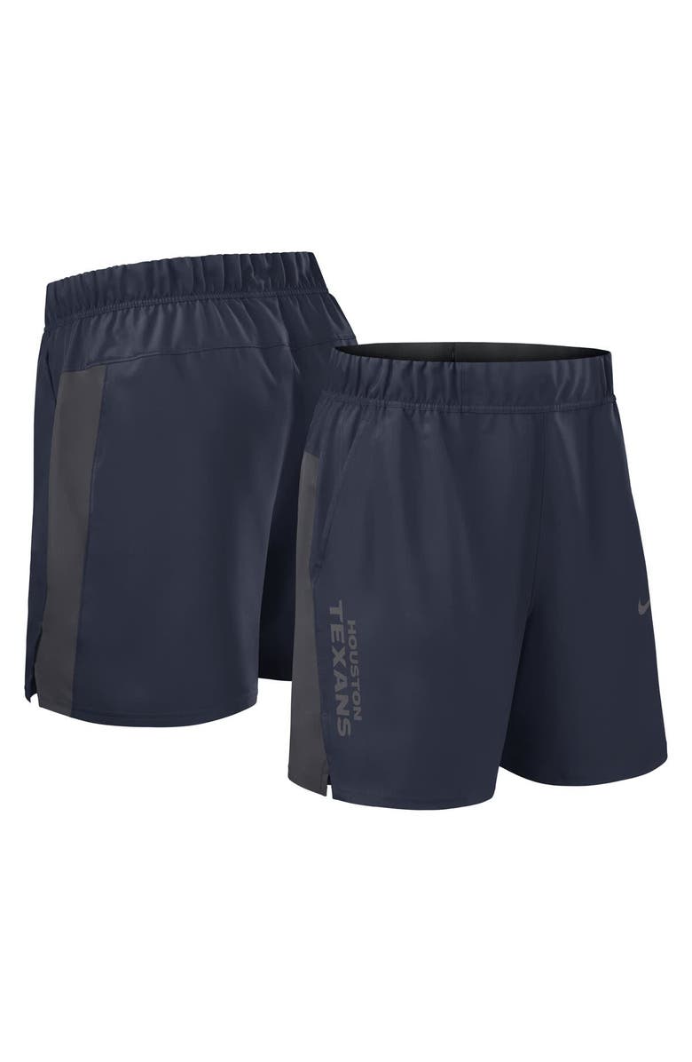 Nike Men's Nike Navy Houston Texans Woven Victory Performance Shorts, Main, color, Navy