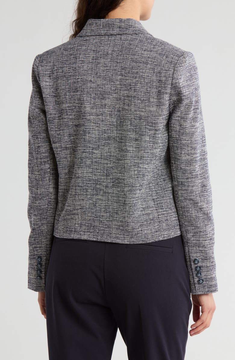 Amanda & Chelsea Bouclé Blazer, Alternate, color, Navy