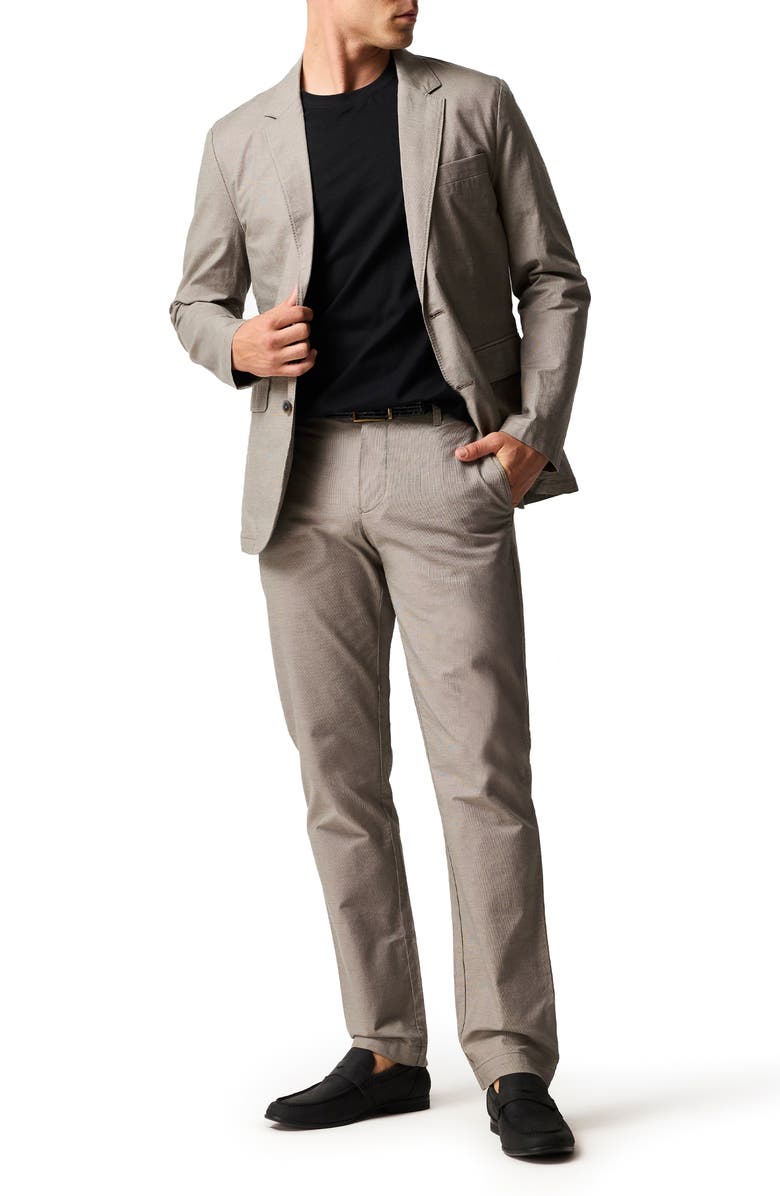 Rodd & Gunn Gunn Flat Front Stretch Cotton Suit Pants, Alternate, color, Latte