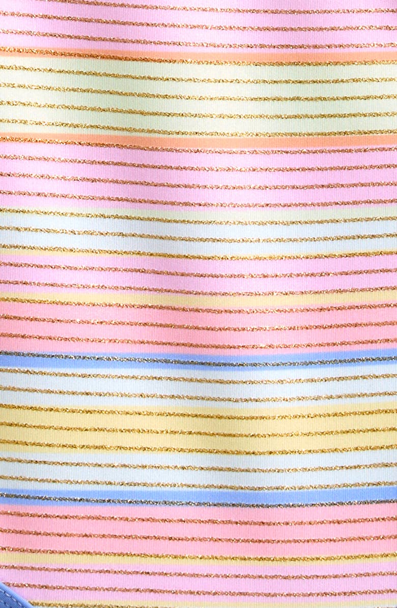 Miken Swim Side Cutout One Piece Swimsuit, Alternate, color, Pink Multi