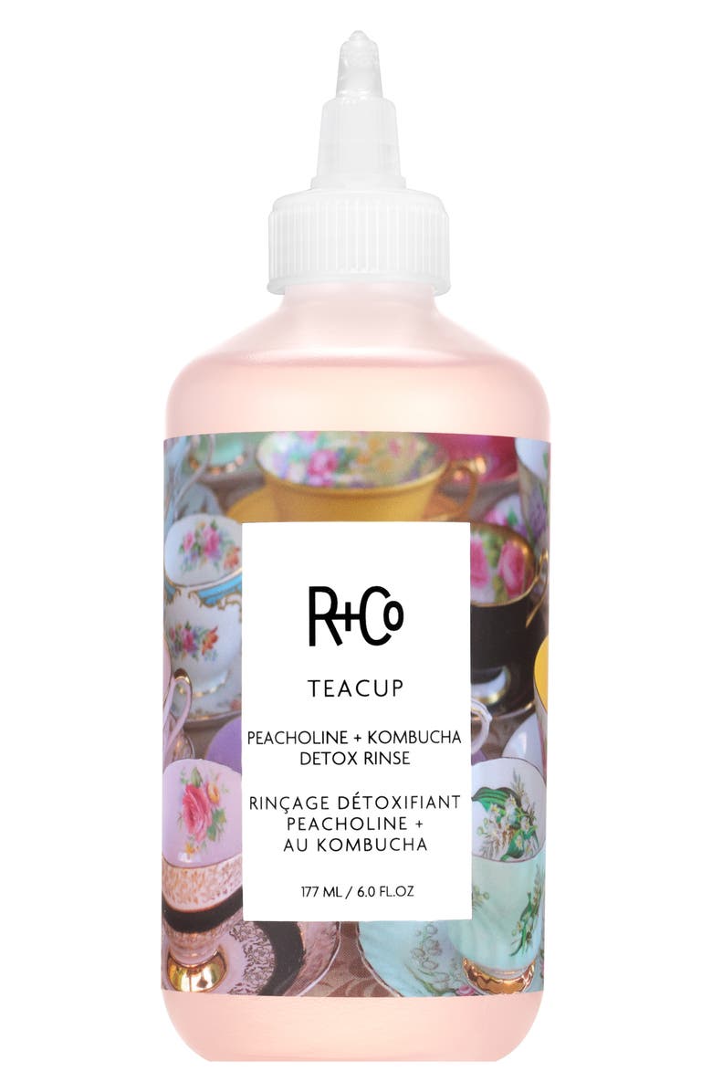 R+Co Teacup Peacholine + Kombucha Detox Rinse, Main, color, 