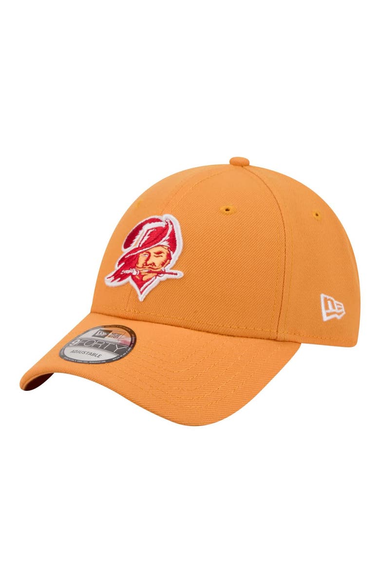 New Era Men's New Era  Orange Tampa Bay Buccaneers Core Team 9FORTY Adjustable Hat, Main, color, Orange