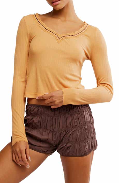 Free People Only You Long Sleeve Pajama Top