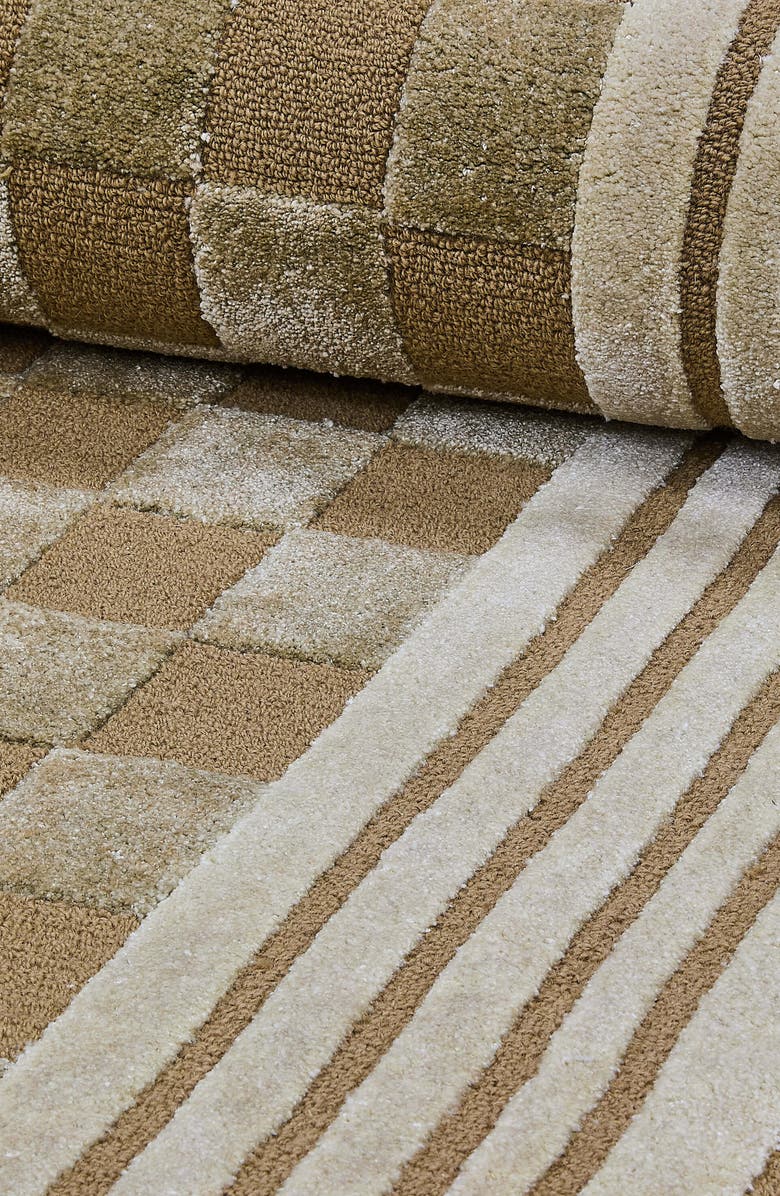 MACKENZIE CHILDS Mocha Tonal Check Rug, Alternate, color, Mocha