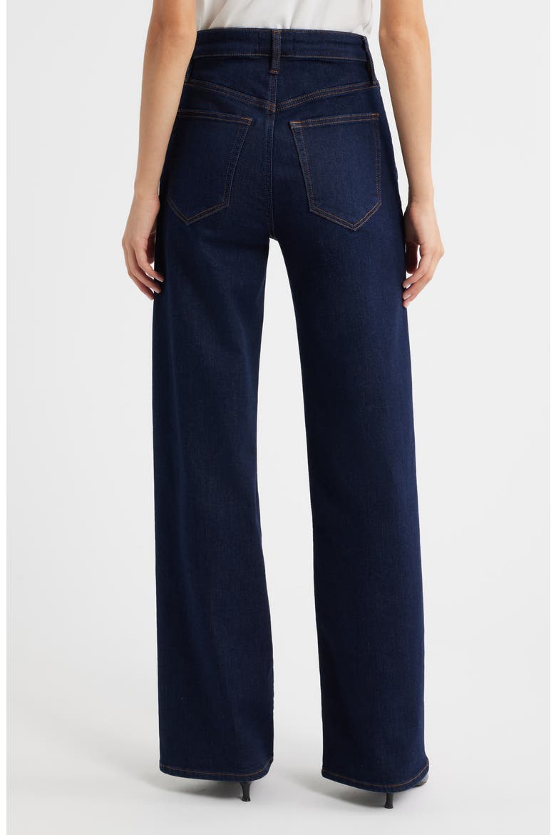 The High Waist Straight Leg Trouser Jeans, Alternate, color, RINSE