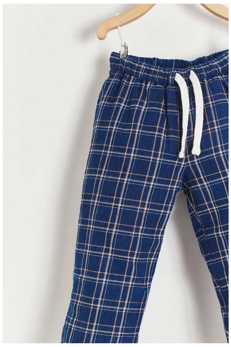 Beli Flannel Pants for Toddler, Alternate, color, BLUE