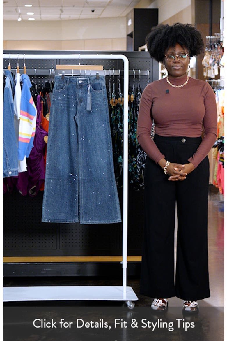 Kids' Raindrop Wide Leg Jeans video