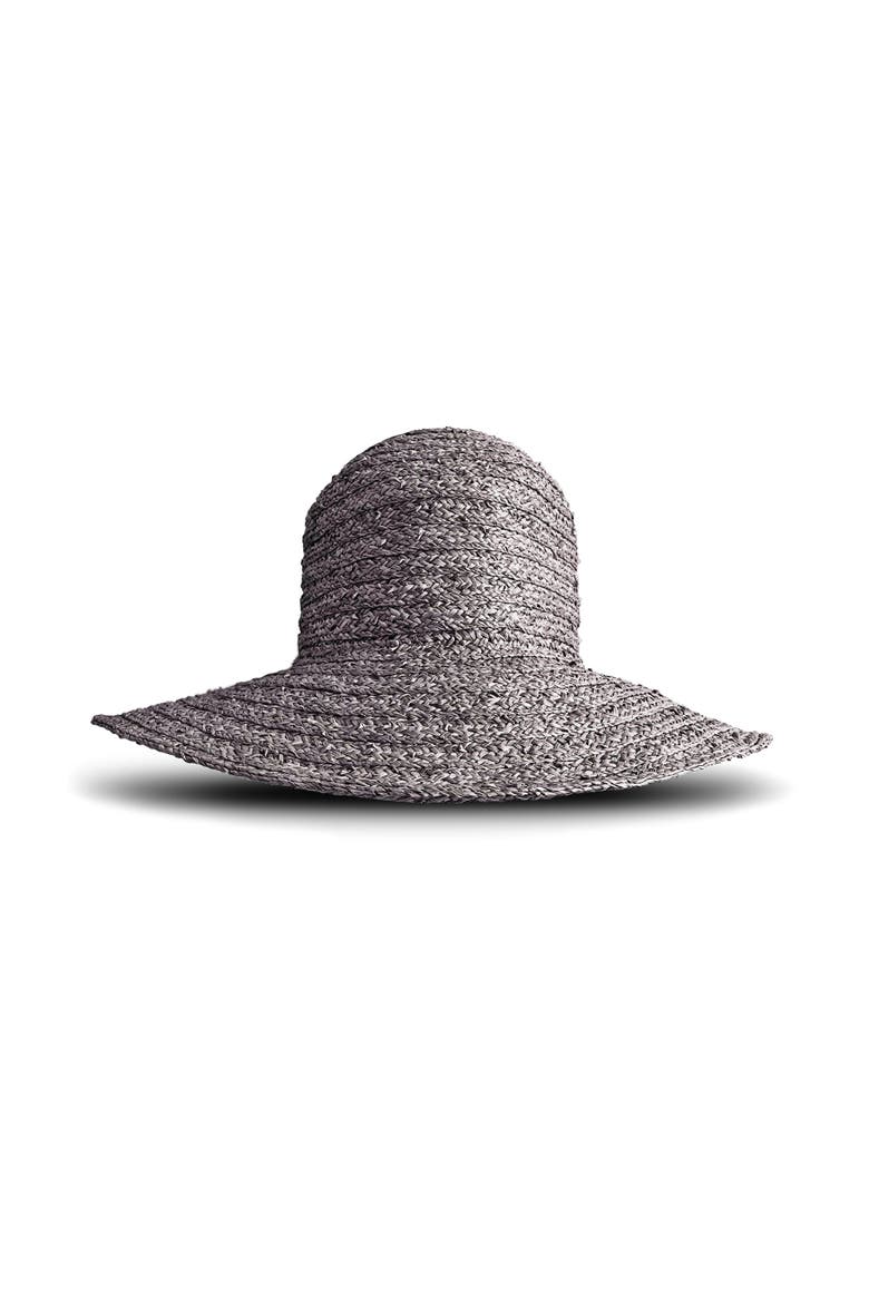 Waterproof straw hat, Main, color, Black