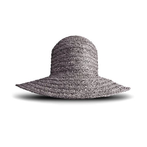 Waterproof straw hat