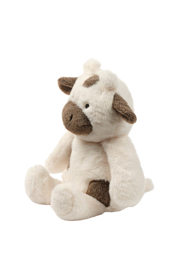 Farmyard Friends Plush Cow Stuffed Animal Toy - Milkshake, Alternate, color, Cream