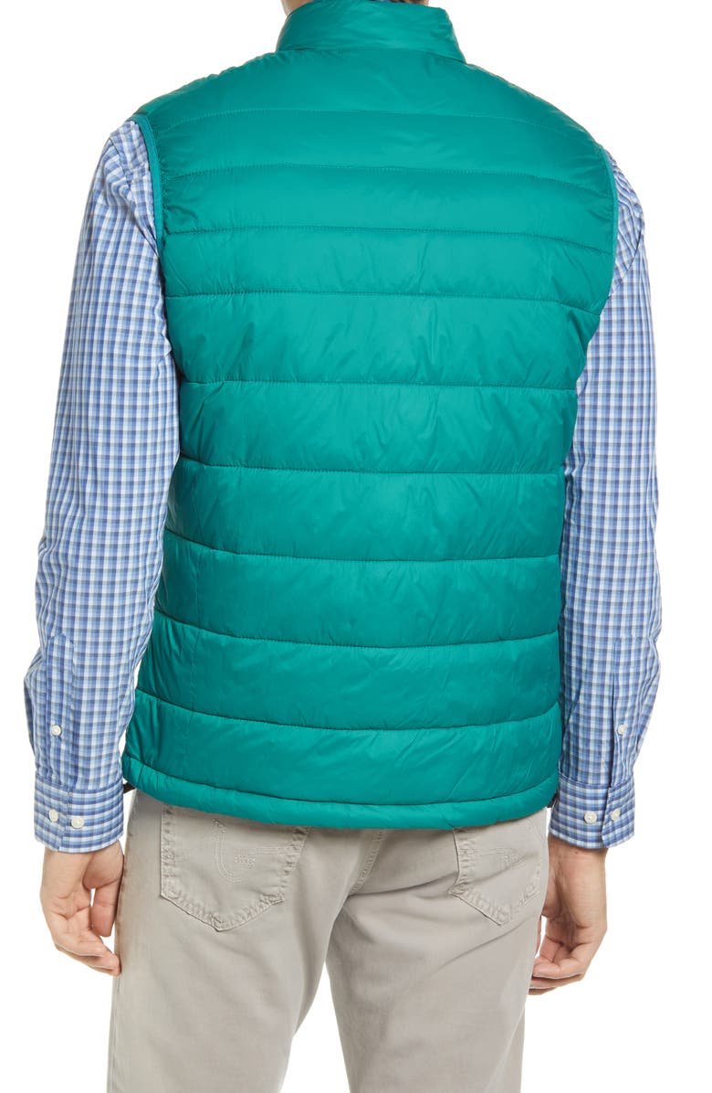 johnnie-O Hudson Classic Quilted Nylon Vest, Alternate, color,