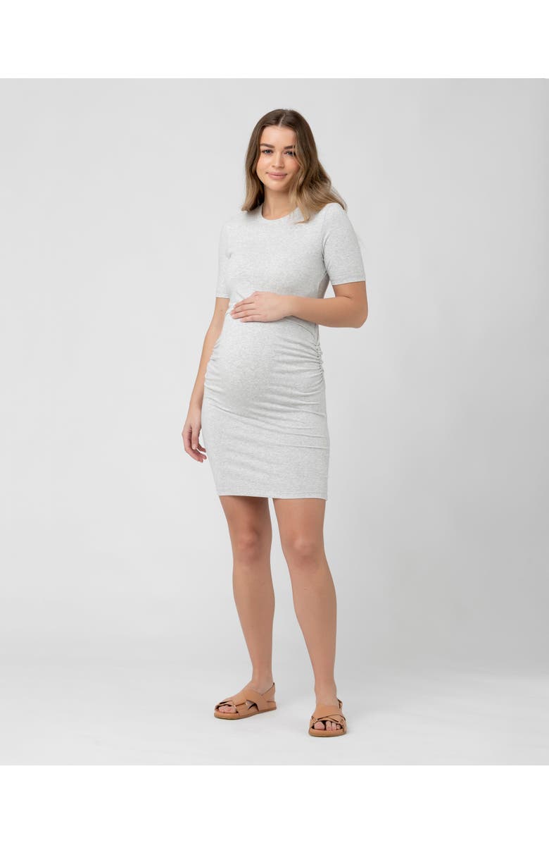 Ripe Maternity Organic Nursing Dress, Alternate, color, Silver Marle