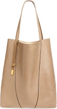 Chloé Large Spin Leather Tote