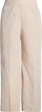Tahari ASL Pinstripe Wide Leg Pants