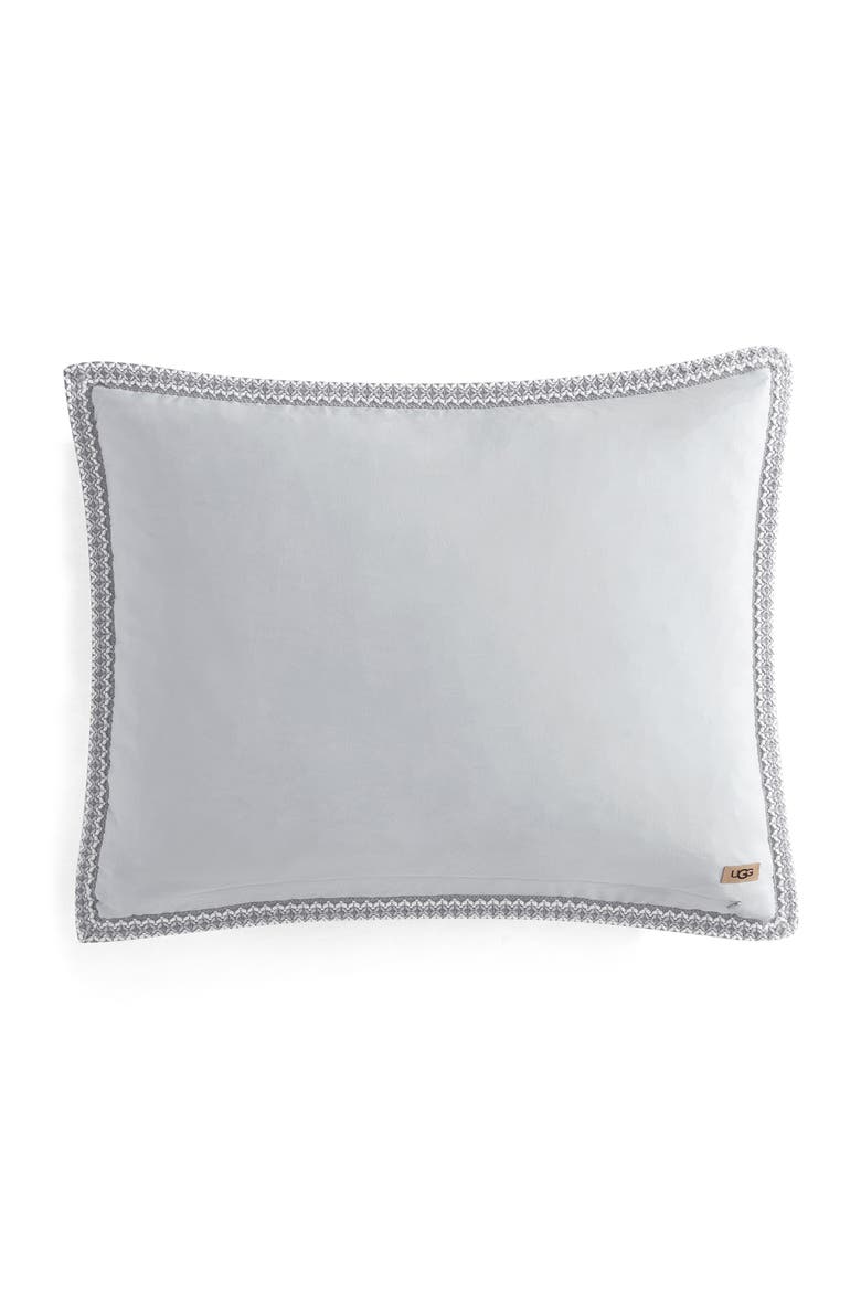 Devon UGGBraid Quilt & Shams Set, Alternate, color, GRAY VIOLET
