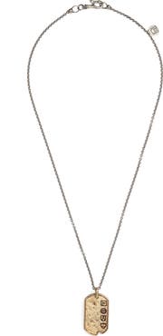 John Varvatos Dog Tag Pendant Necklace