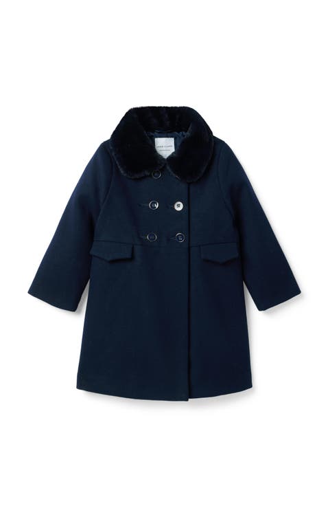 The Luxe Collar Coat (Little Kid & Big Kid)