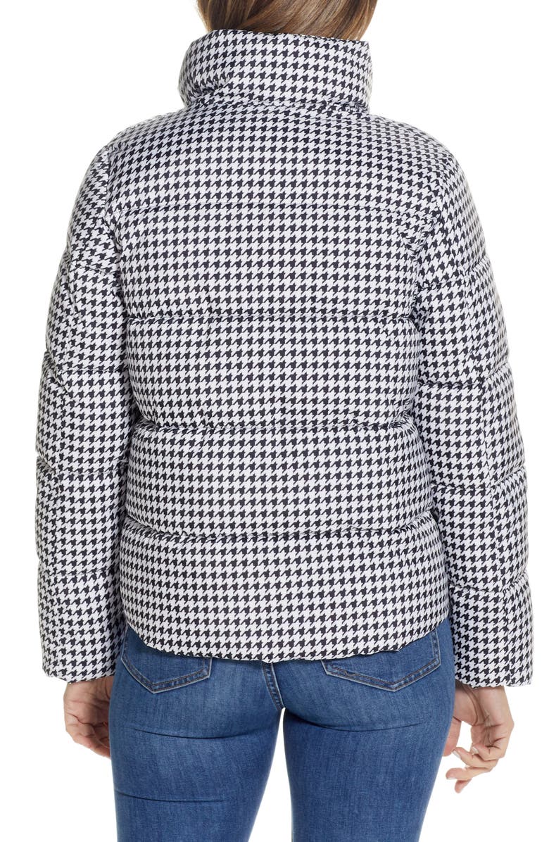 Gallery Houndstooth Puffer Jacket, Alternate, color, 